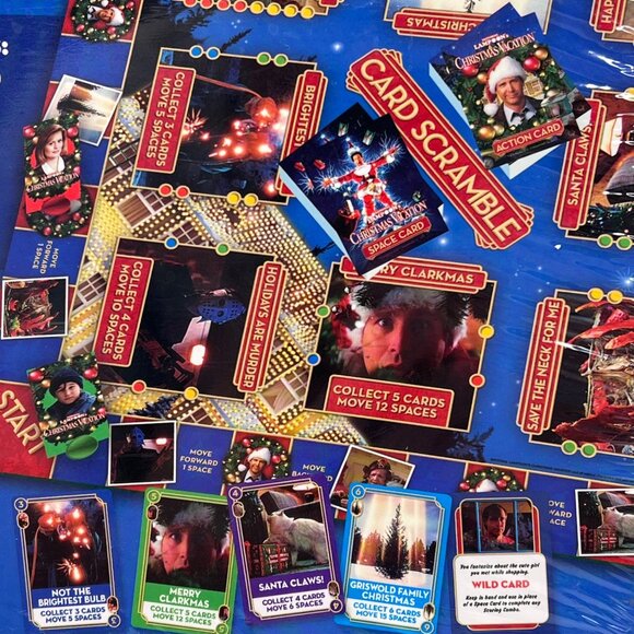 National Lampoons Christmas Vacation Card Scramble Game Collection Strategy NEW - Picture 9 of 13